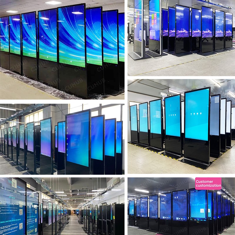 O que torna a máquina de publicidade vertical da Cuhub uma ferramenta poderosa para sinalização digital moderna?