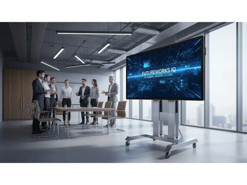 O guia definitivo para escolher o monitor de tela plana interativo correto para sua sala de conferências híbrida