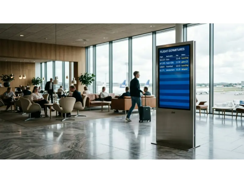 Máquinas de publicidade de piso interno preparadas para o futuro para o mercado europeu